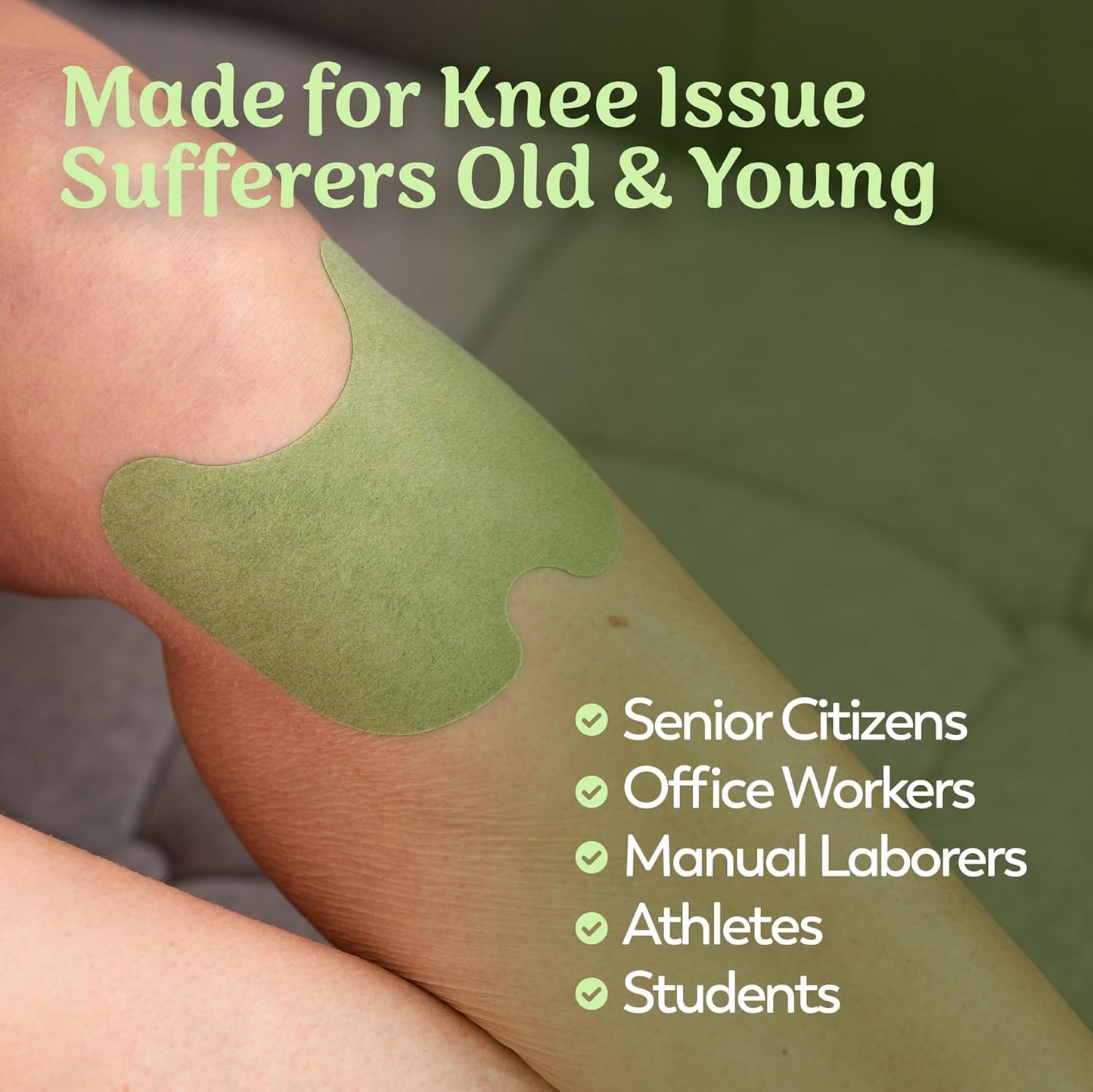 Natural Knee Pain Relief Patch