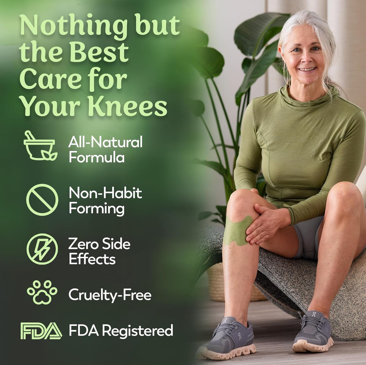 Natural Knee Pain Relief Patch